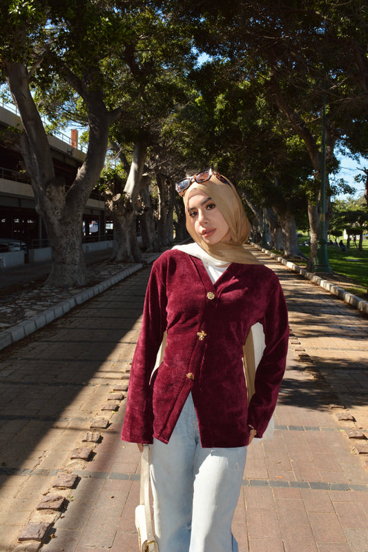 Velvet Glow _burgundy