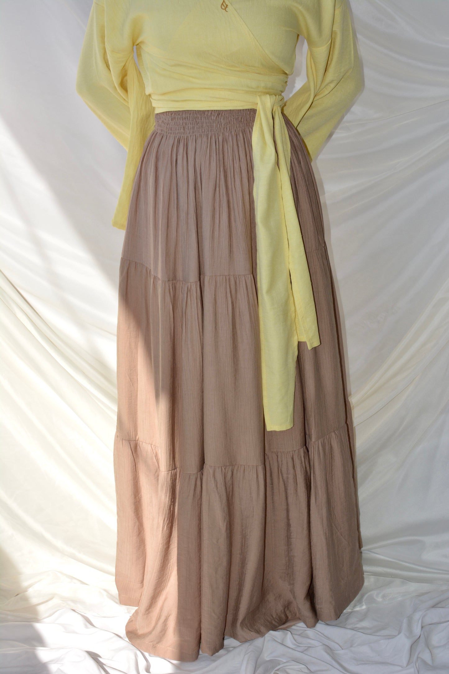 Noua skirt _Beige