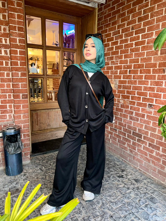 Effortless chic set _Black