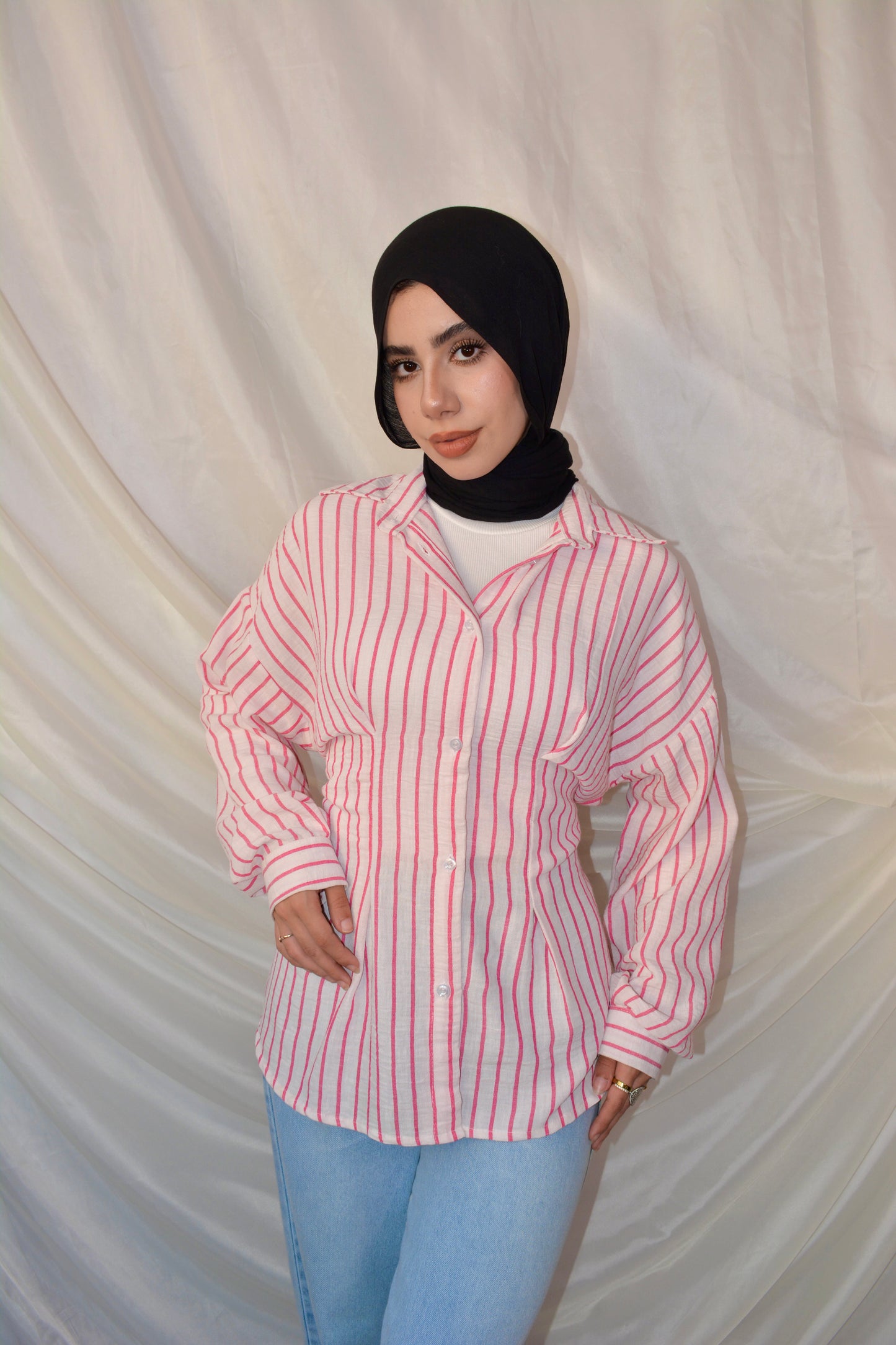 Belted shirt