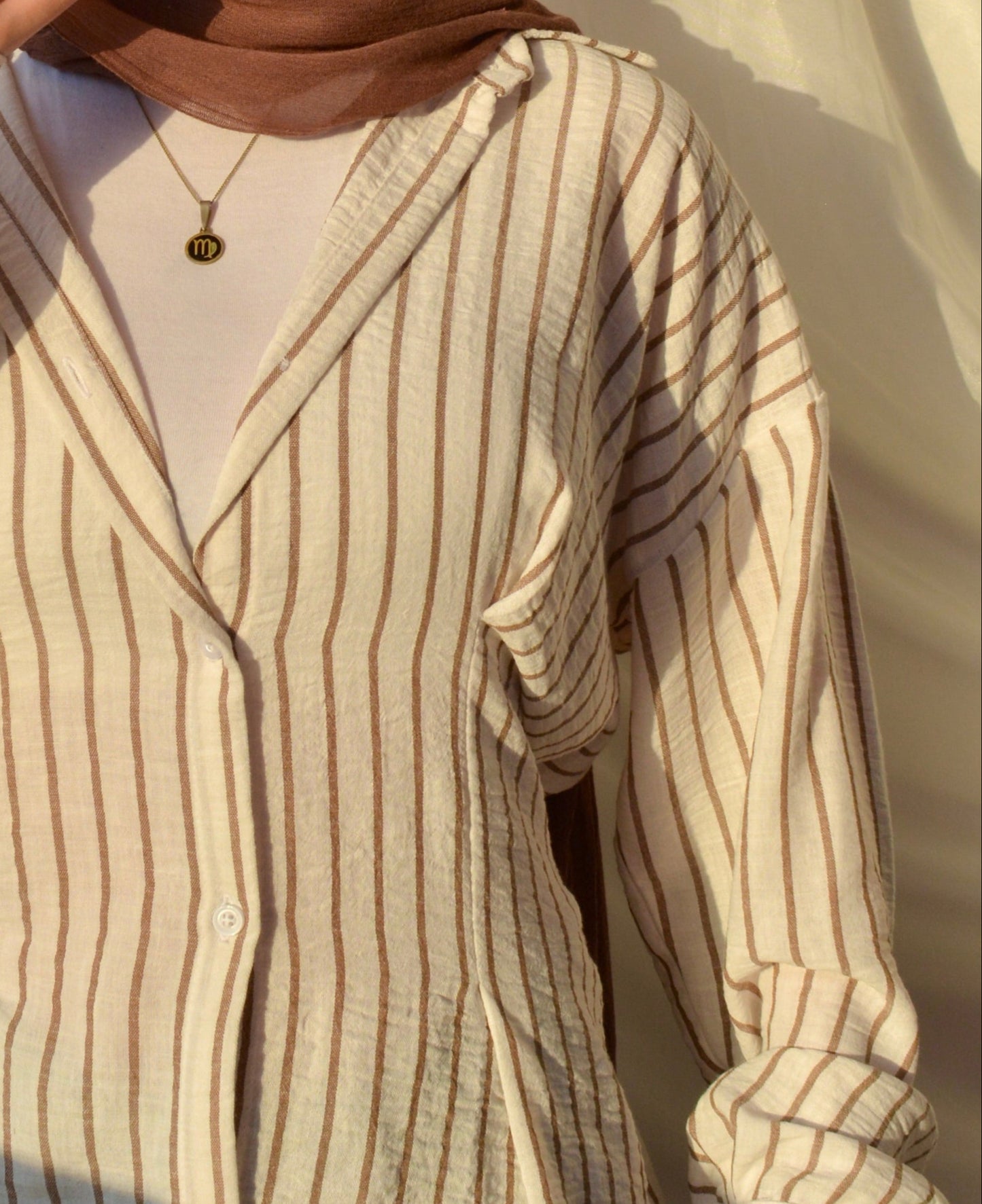 Belted shirt
