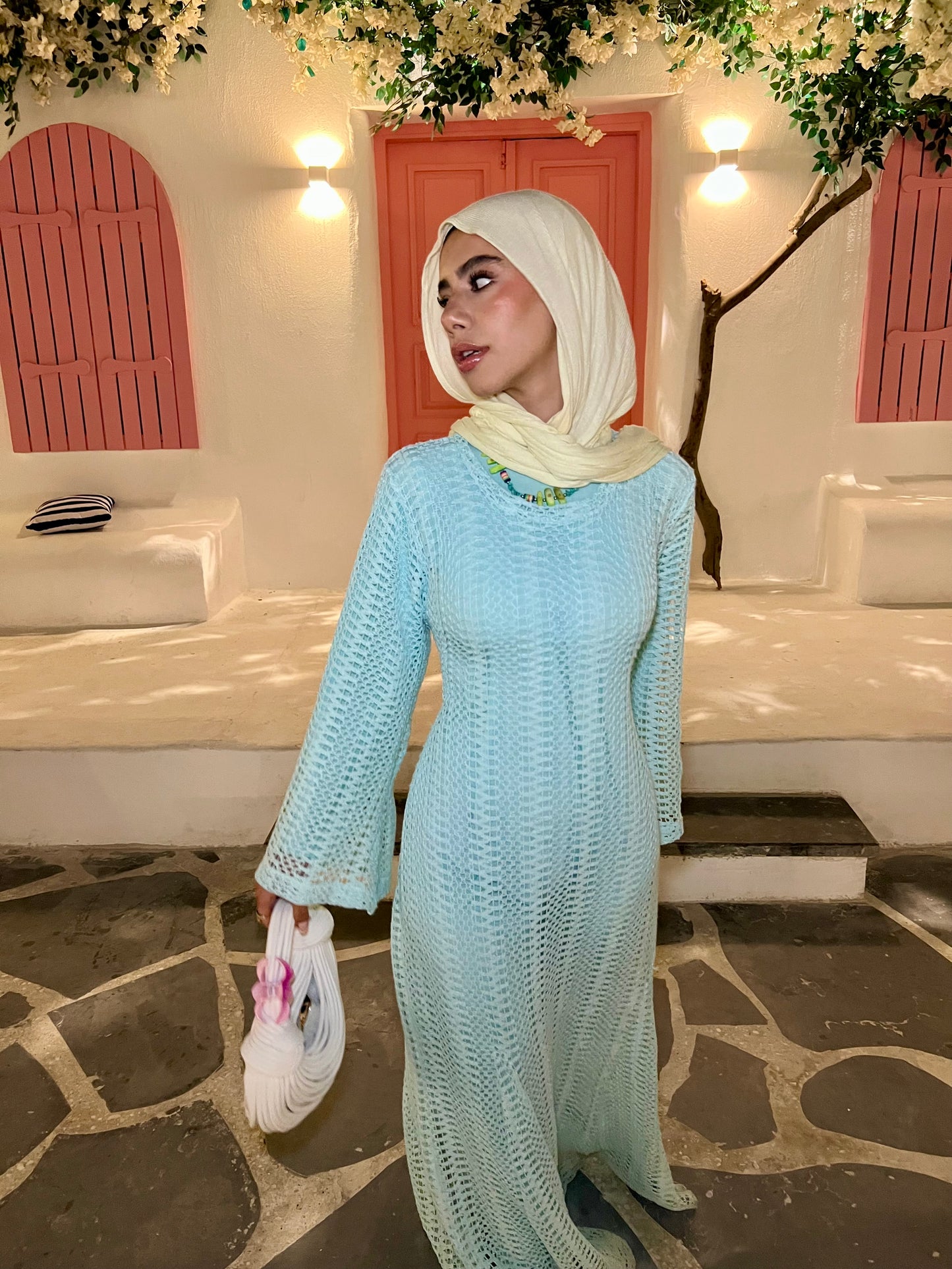 ZAYA Dress (AQUA )