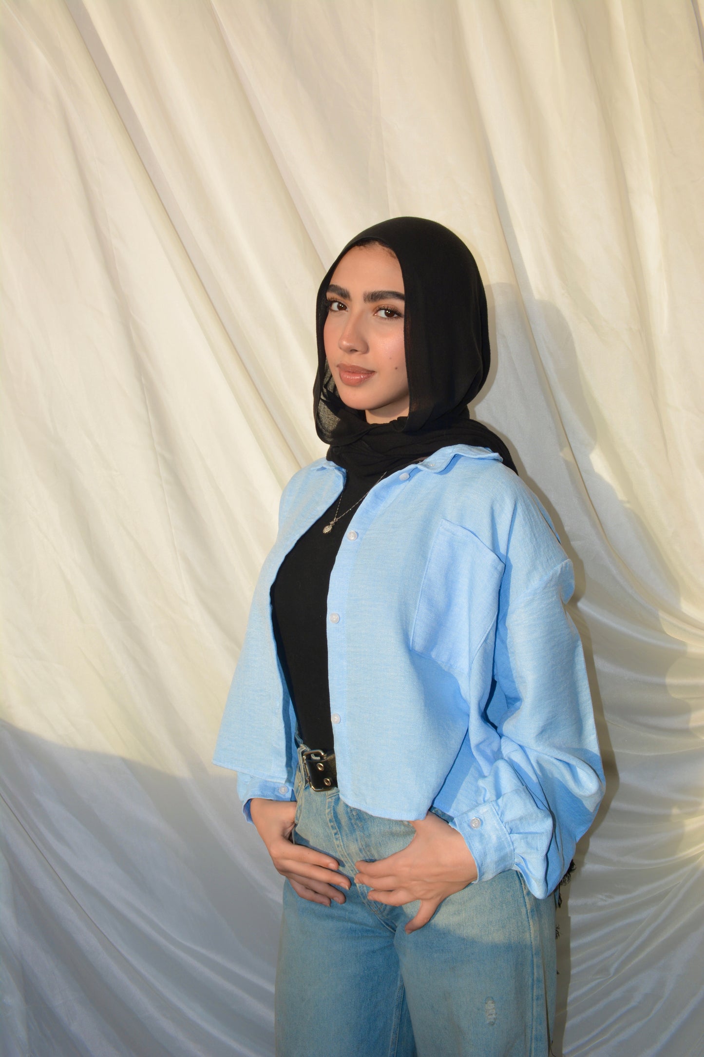 Sunset Ease Shirt -blue