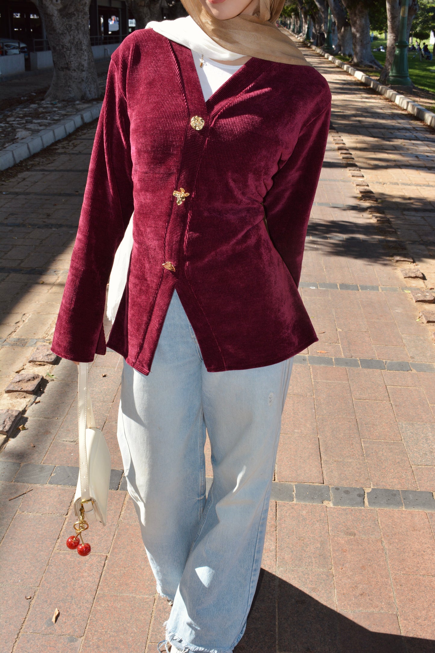 Velvet Glow _burgundy