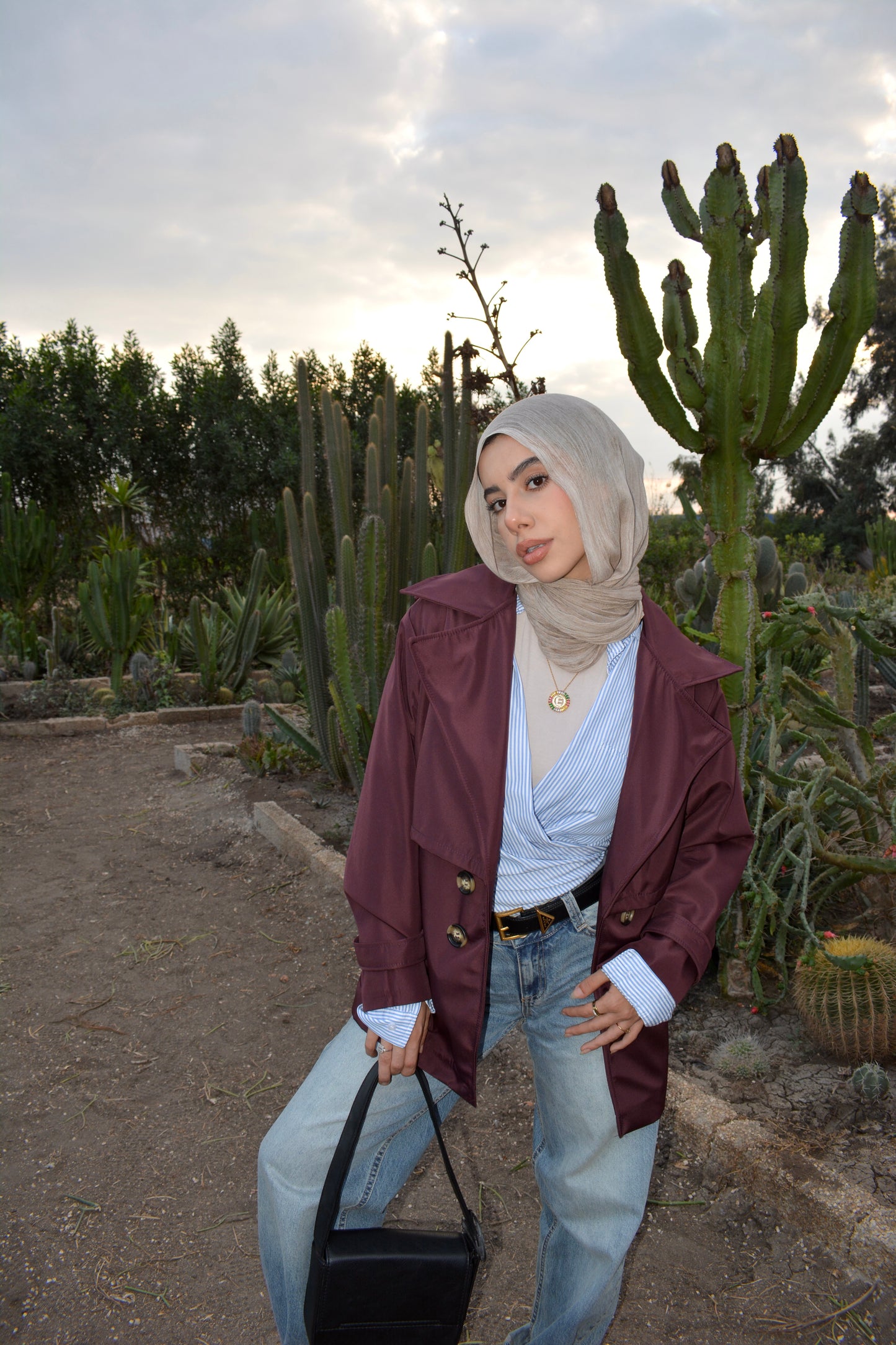 Waterproof Jacket -Maroon