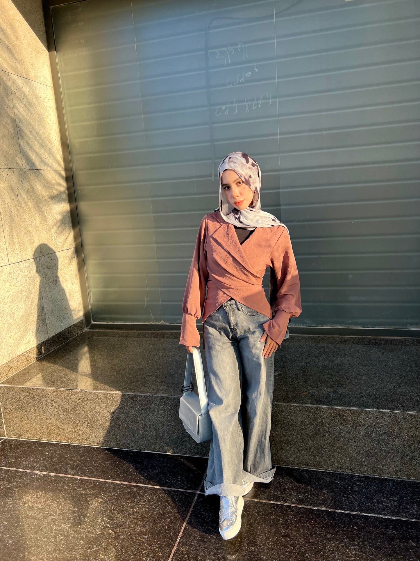 Wrap Elegance top (Havan)
