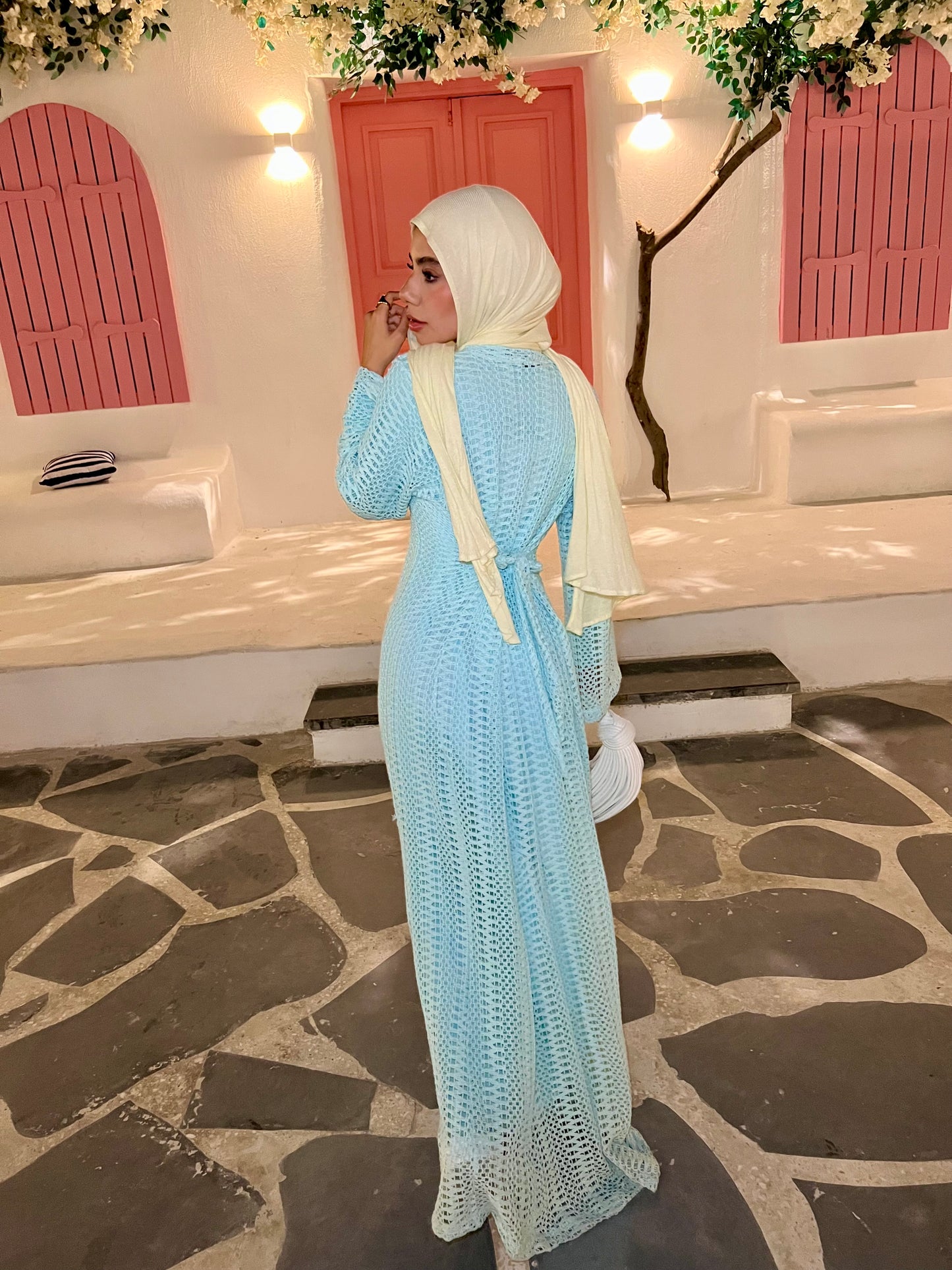 ZAYA Dress (AQUA )