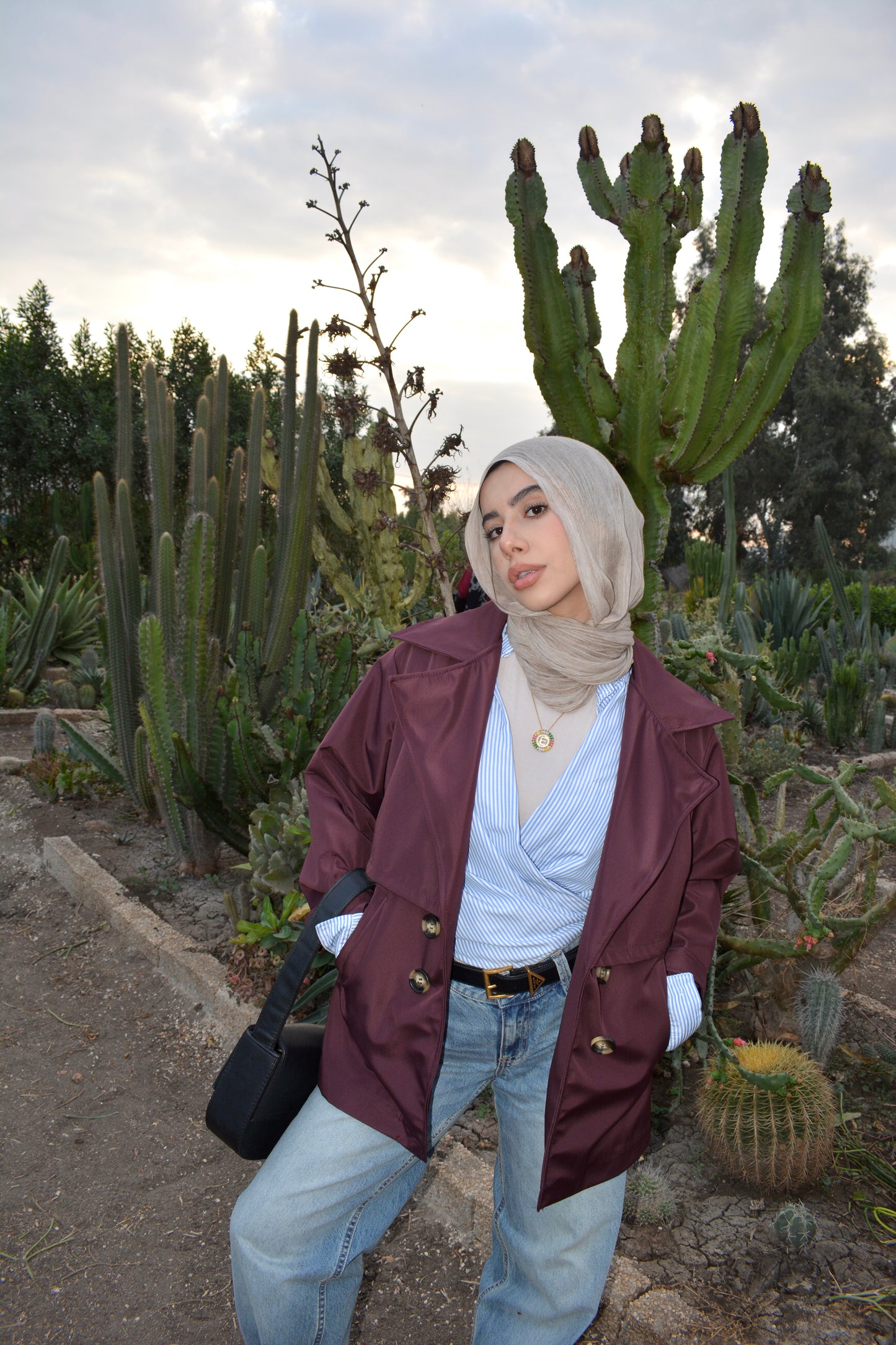 Waterproof Jacket -Maroon