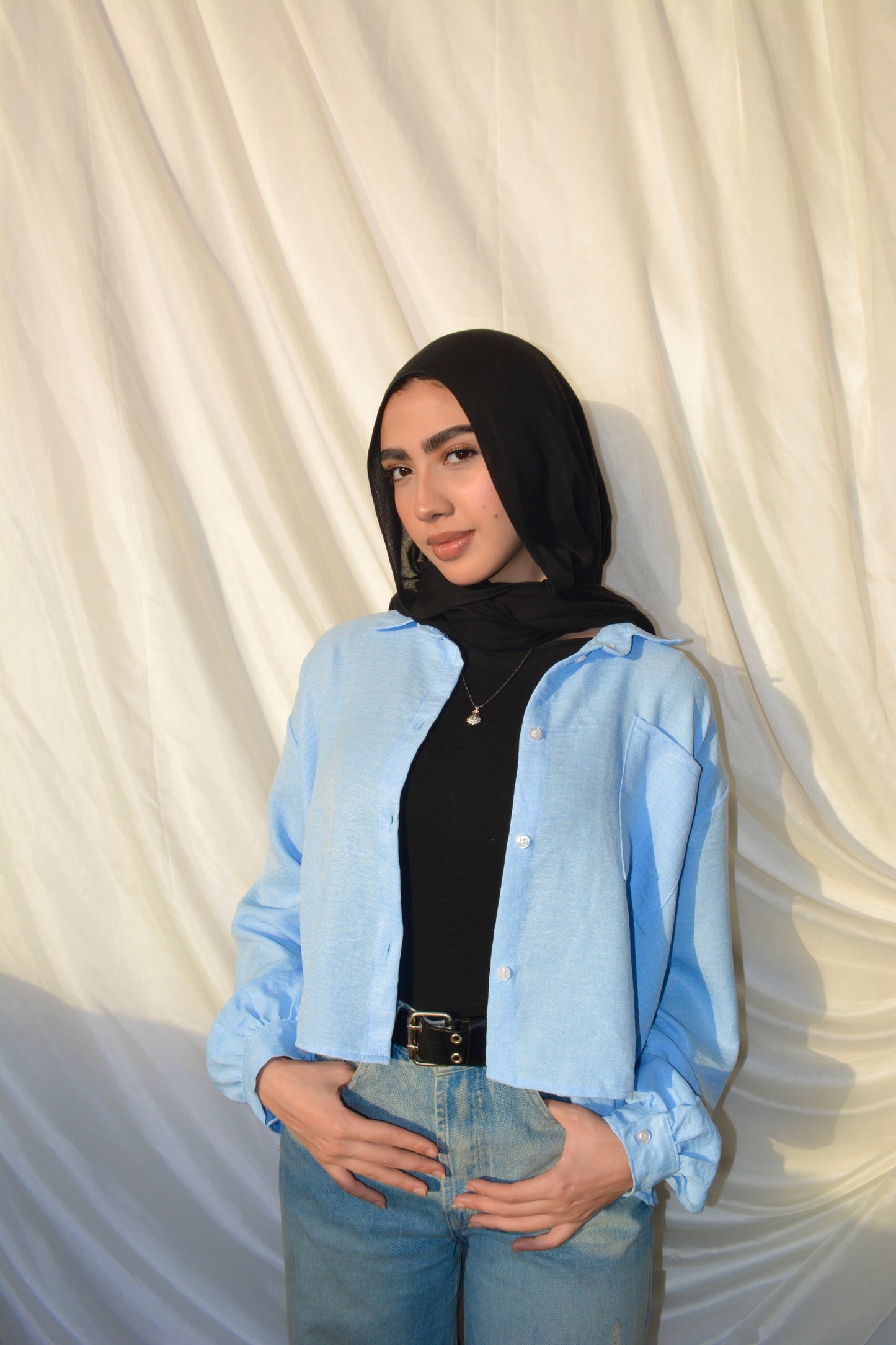 Sunset Ease Shirt -blue