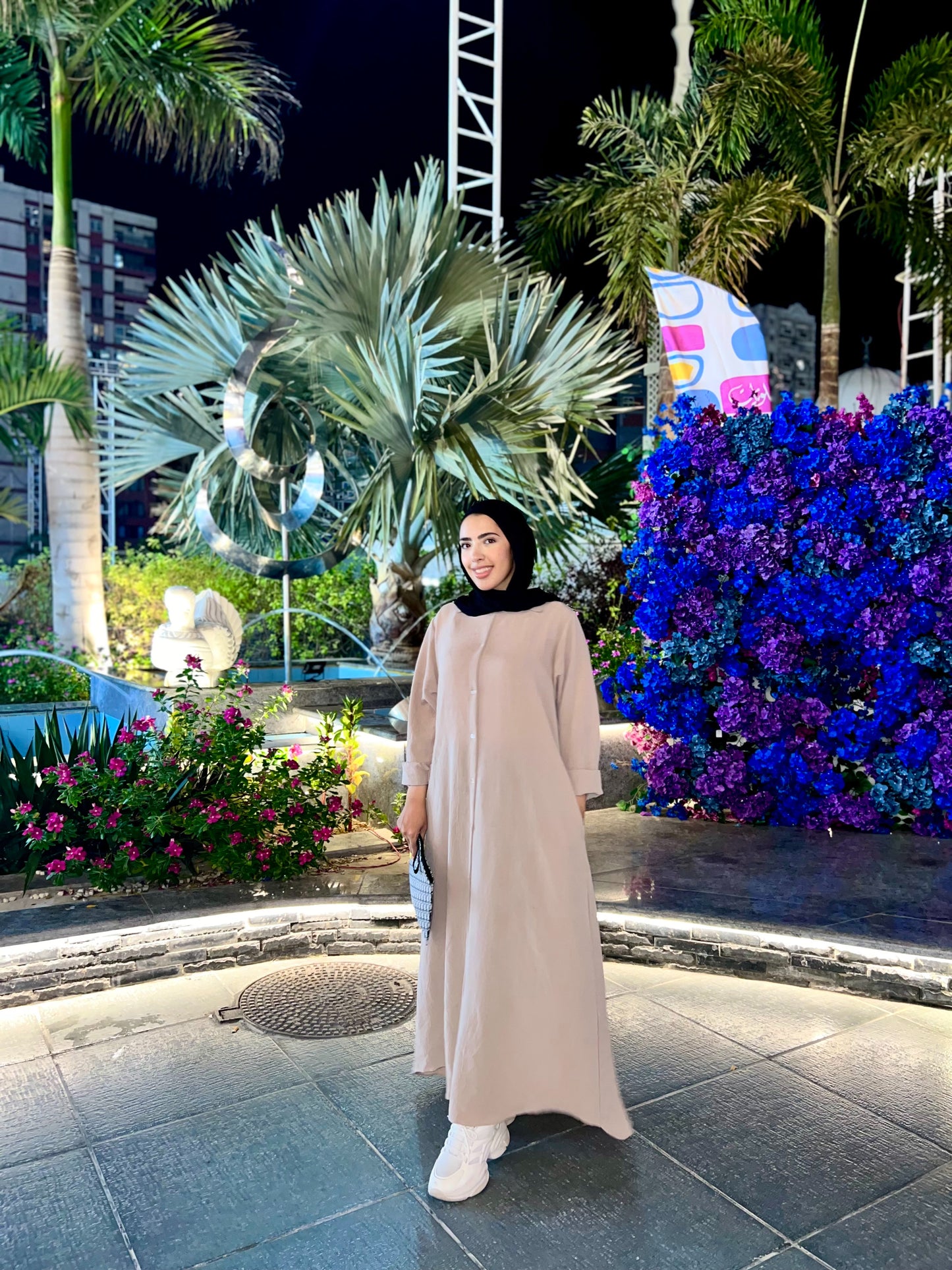 Soft dress -beige