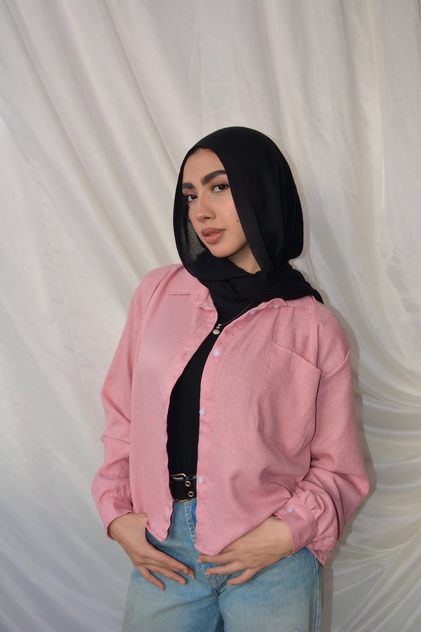 Sunset Ease Shirt -pink