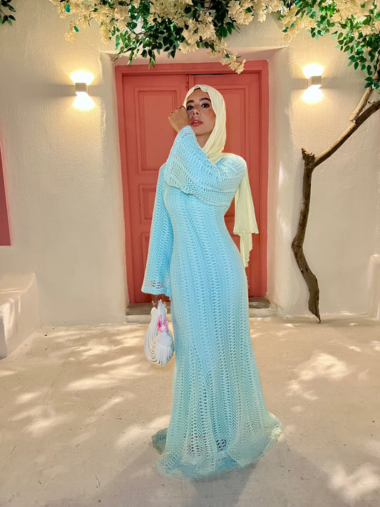 ZAYA Dress (AQUA )