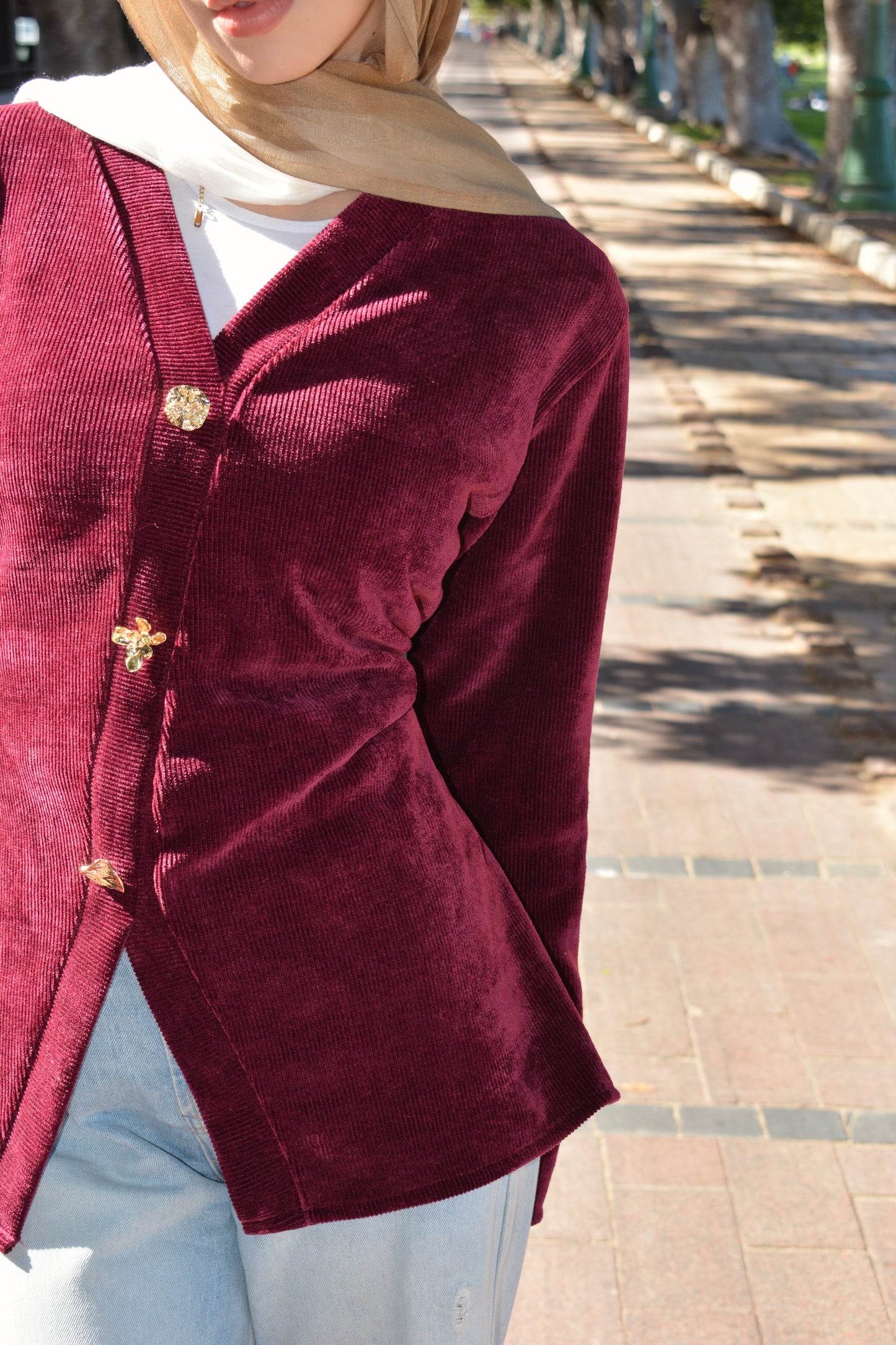 Velvet Glow _burgundy