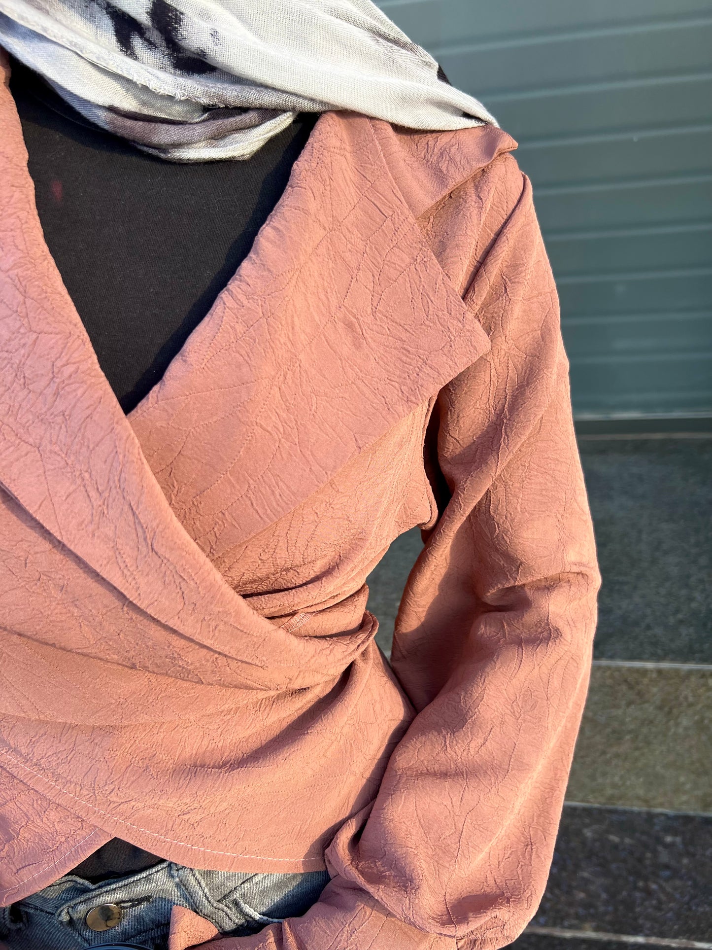 Wrap Elegance top (Havan)