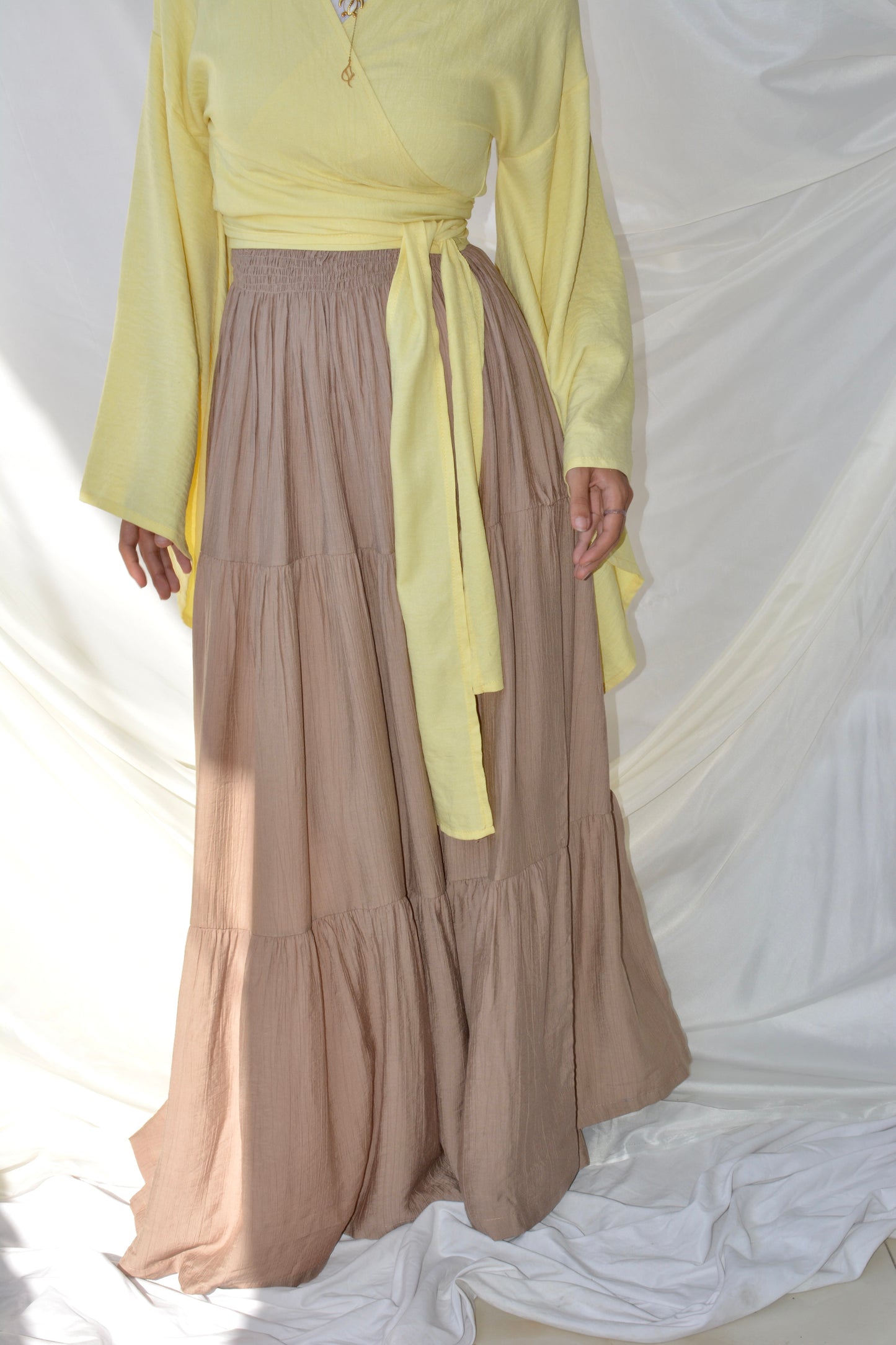 Noua skirt _Beige