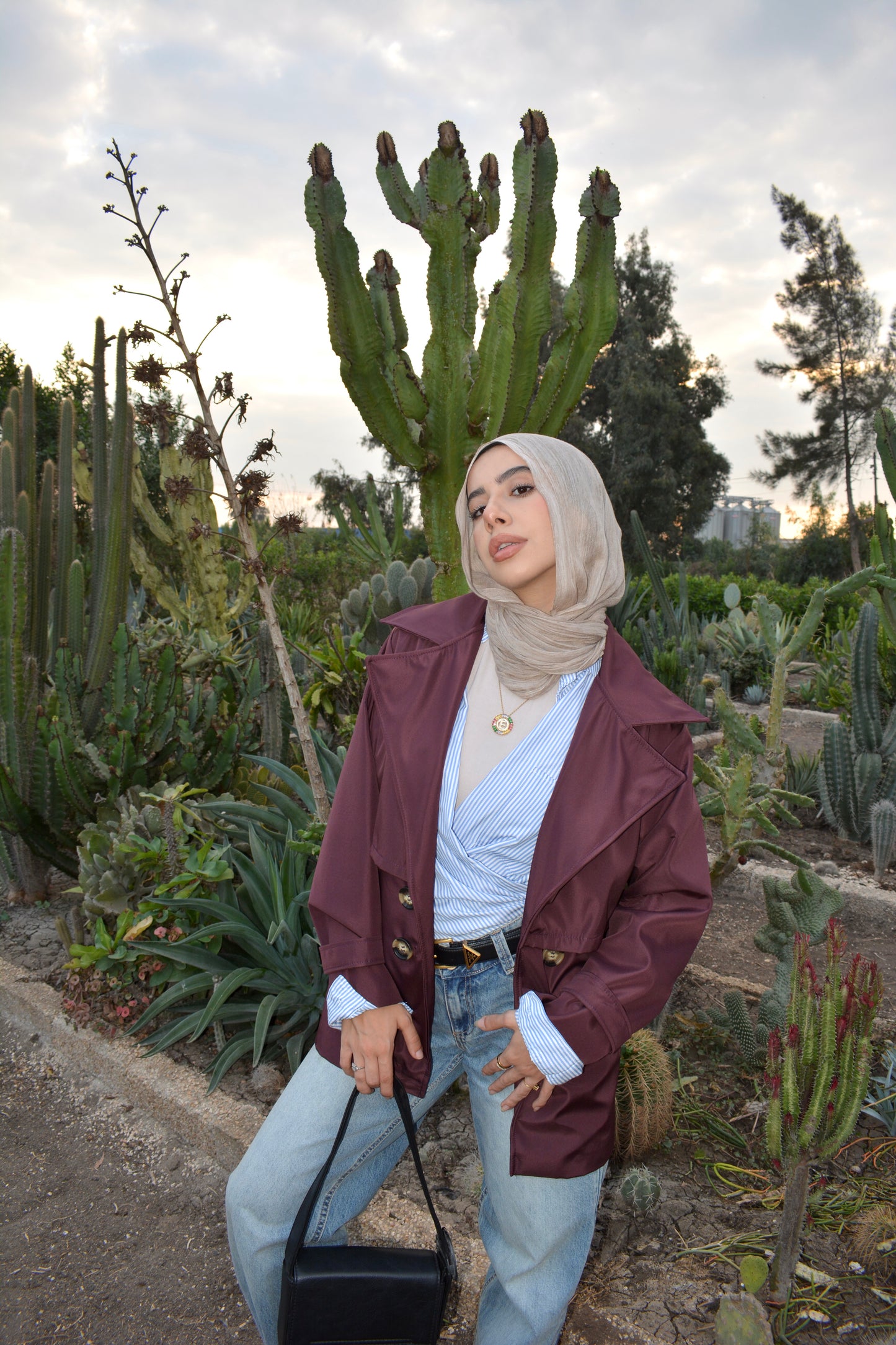 Waterproof Jacket -Maroon