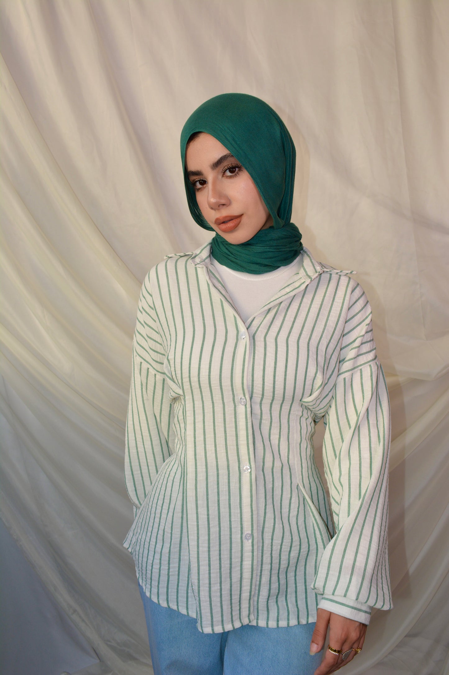 Belted shirt