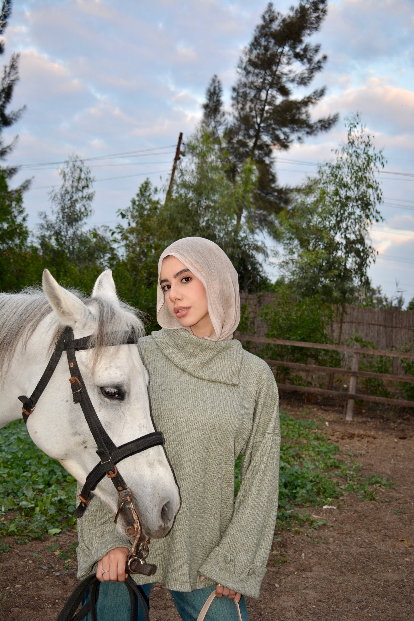 Cozy Pullover -Olive