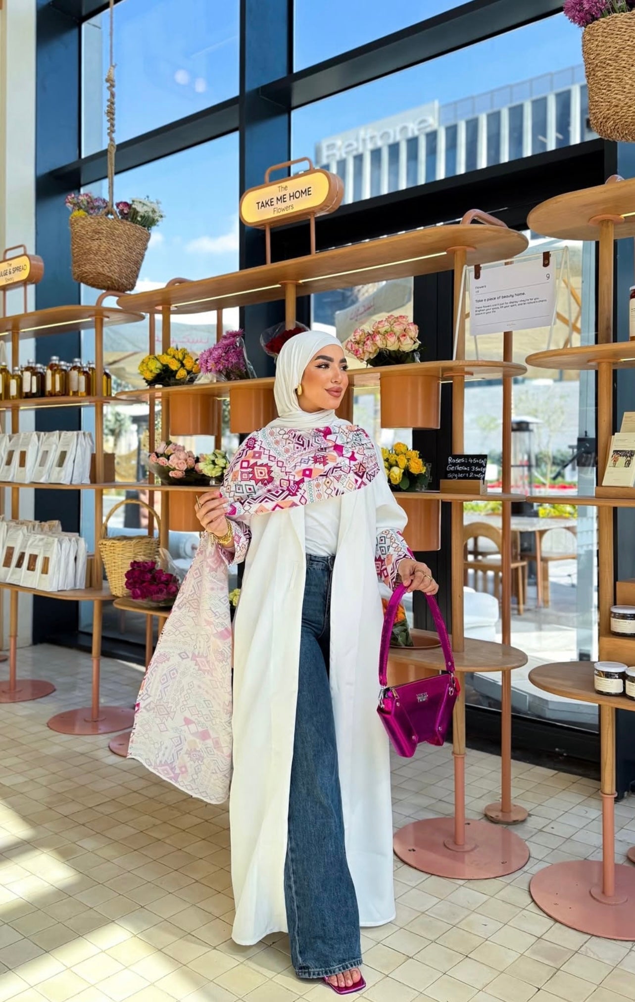 Pinksh Wrap Abaya