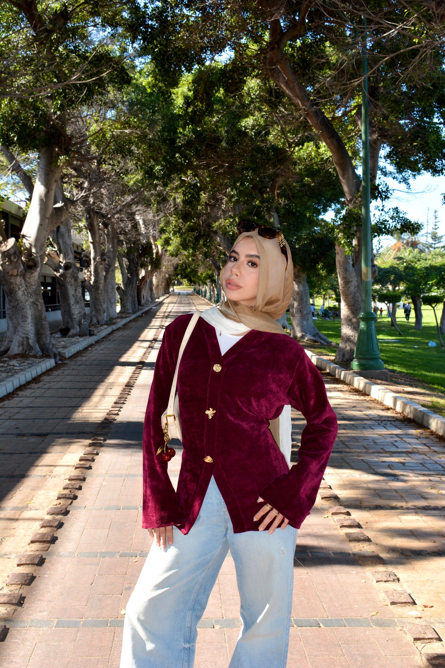 Velvet Glow _burgundy