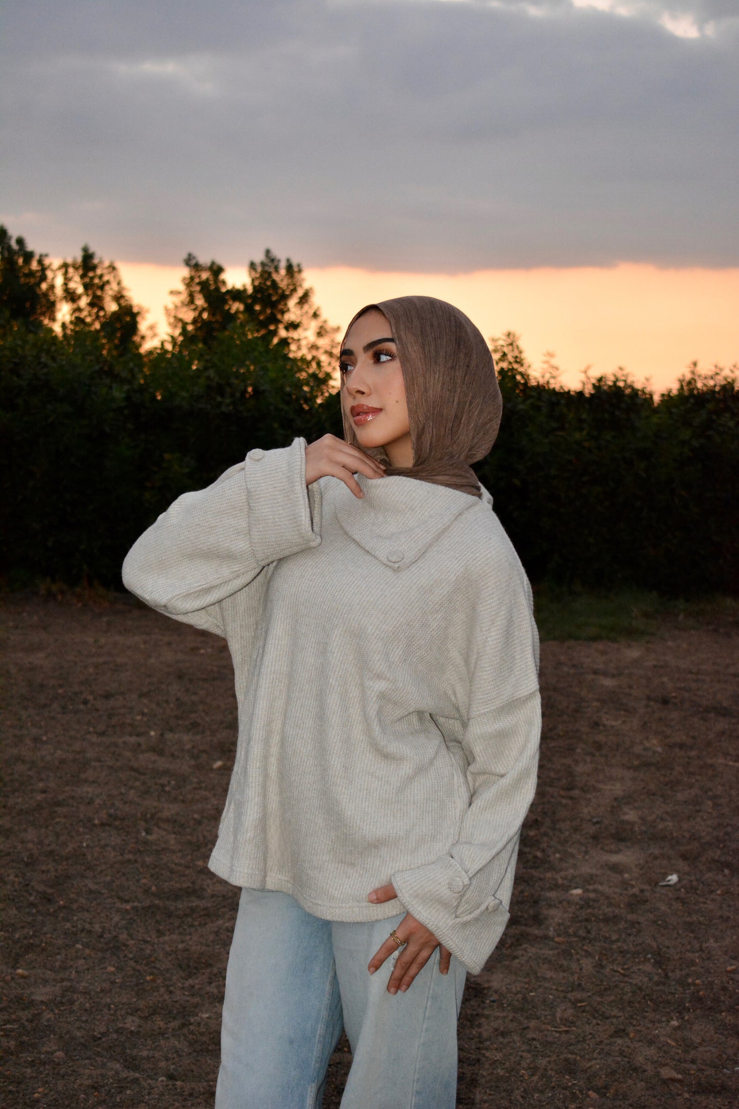 Cozy Pullover -Gray