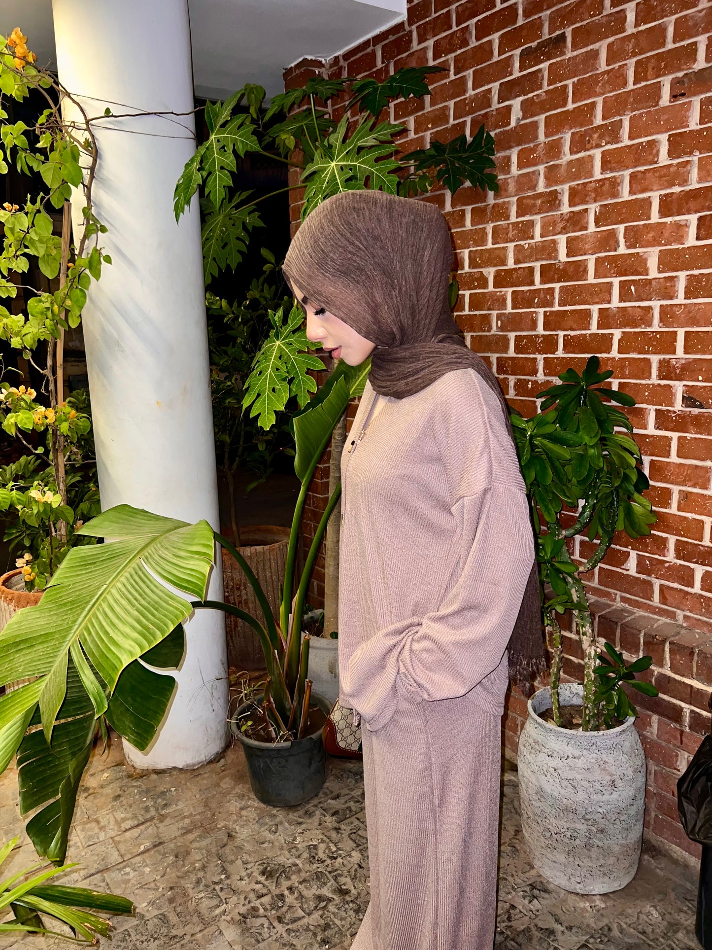 Effortless chic set _ pink