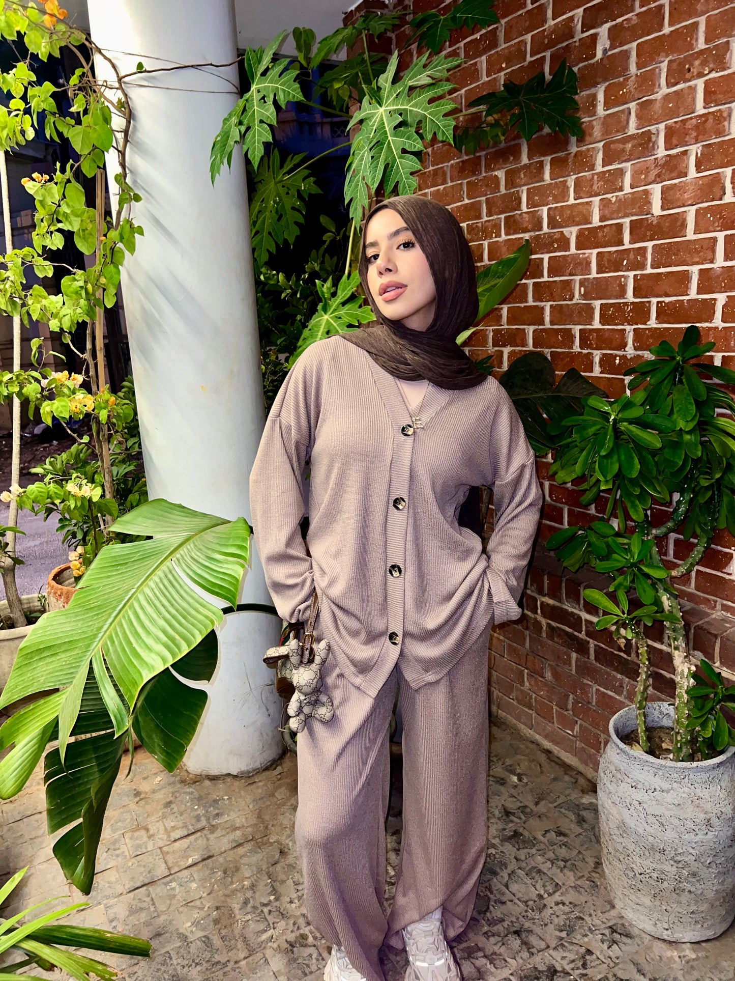 Effortless chic set _ pink