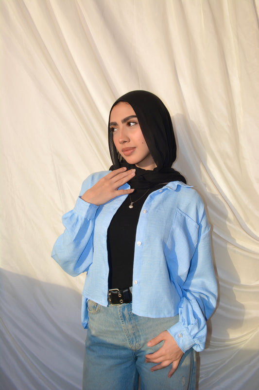 Sunset Ease Shirt -blue