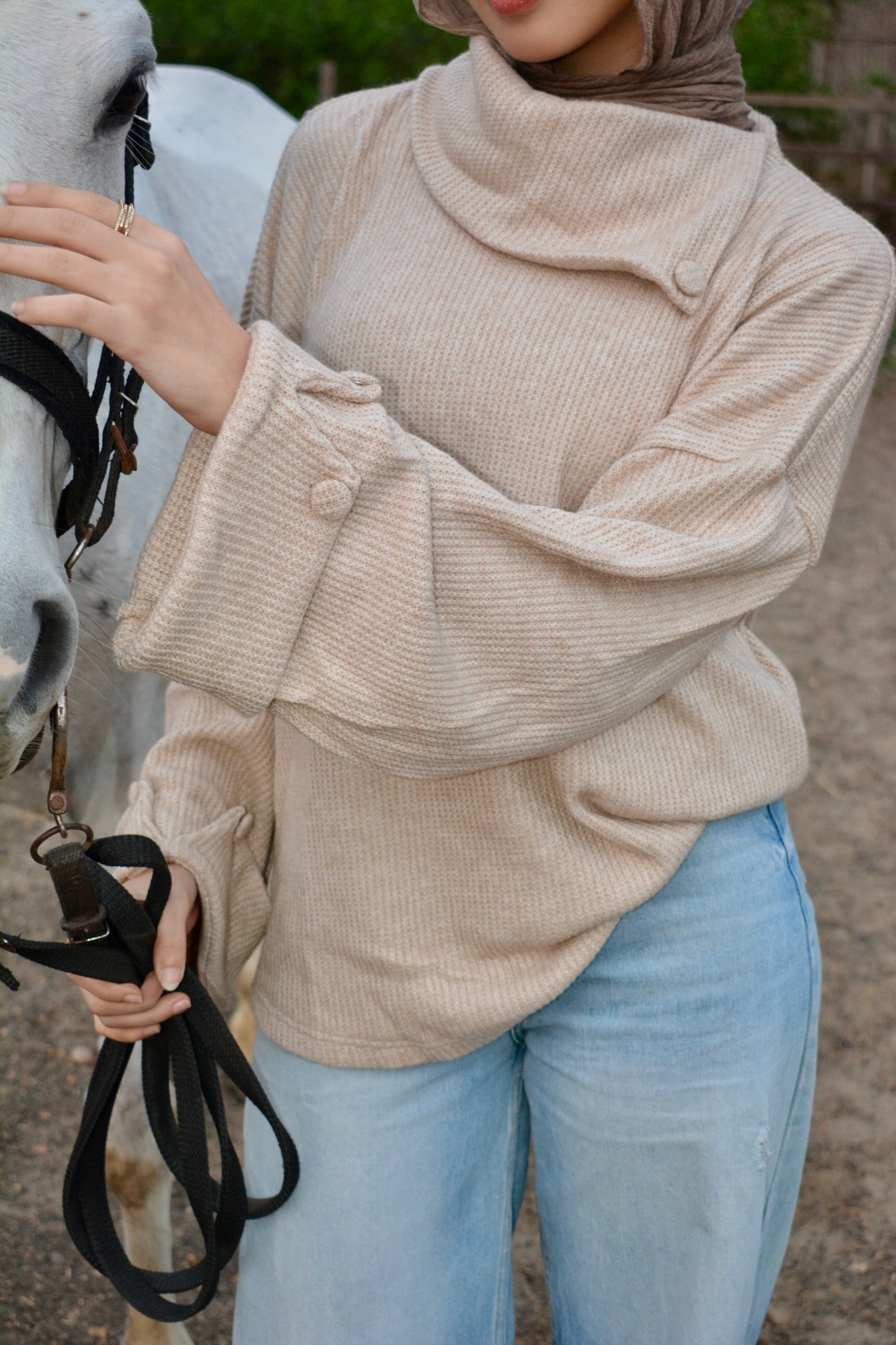 Cozy Pullover -beige