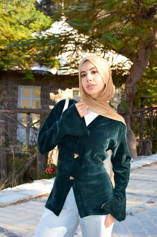 Velvet Glow _Dark Green