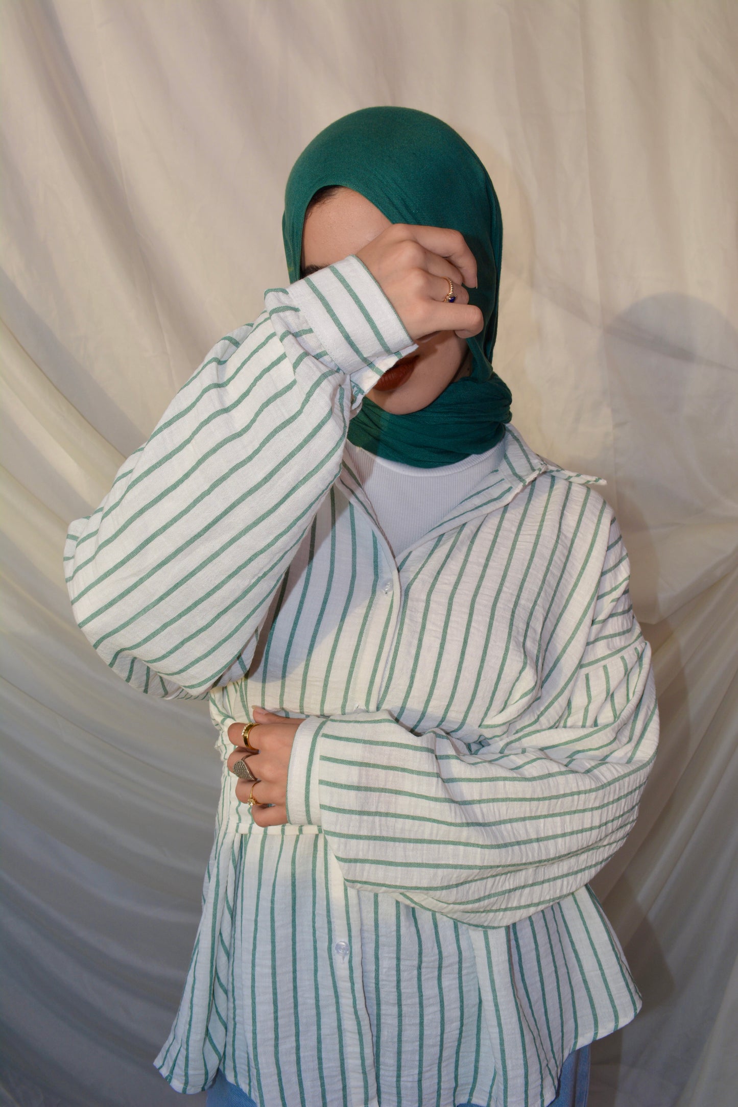 Belted shirt