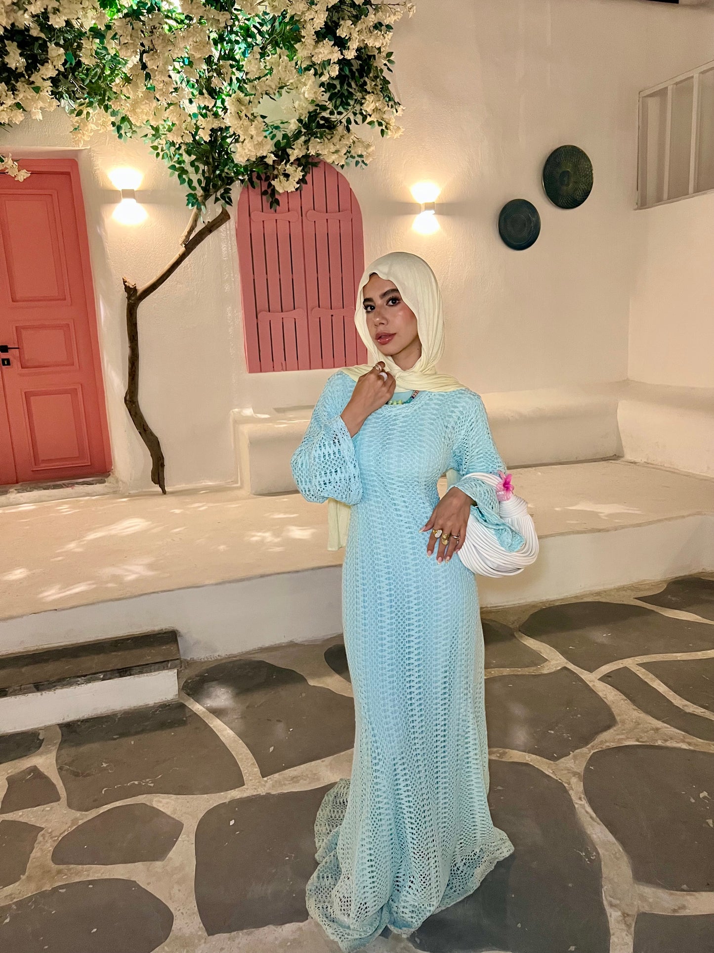 ZAYA Dress (AQUA )